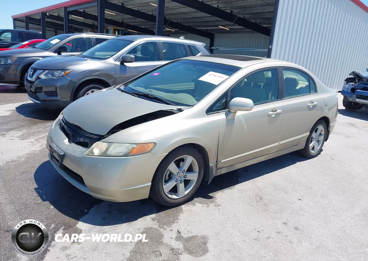 2008 Honda Civic Ex VIN:1HGFA16848L056044 - 2