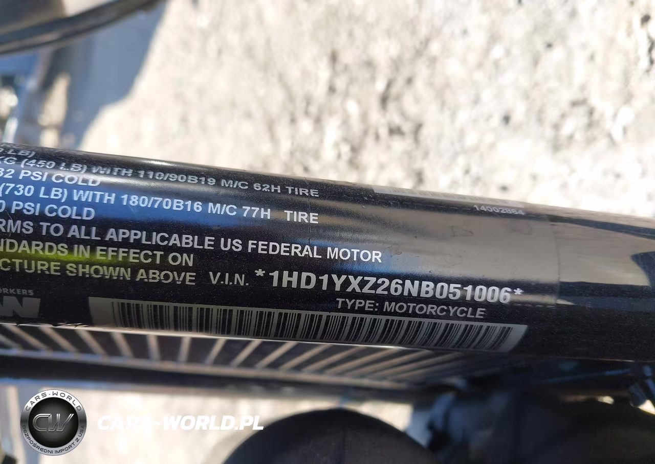 2022 Harley-Davidson Fxlrst VIN:1HD1YXZ26NB051006 - 10