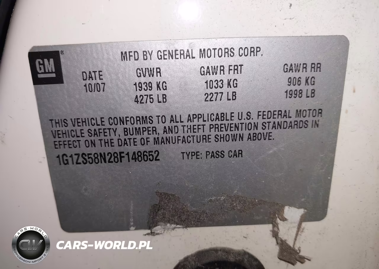 2008 Chevrolet Malibu Classic Ls VIN:1G1ZS58N28F148652 - 9