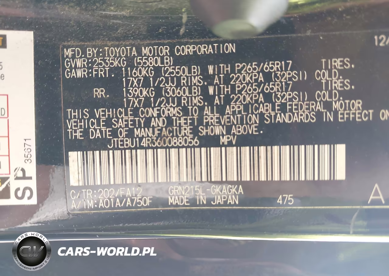 2006 Toyota 4Runner Sr5 VIN:JTEBU14R360088056 - 9