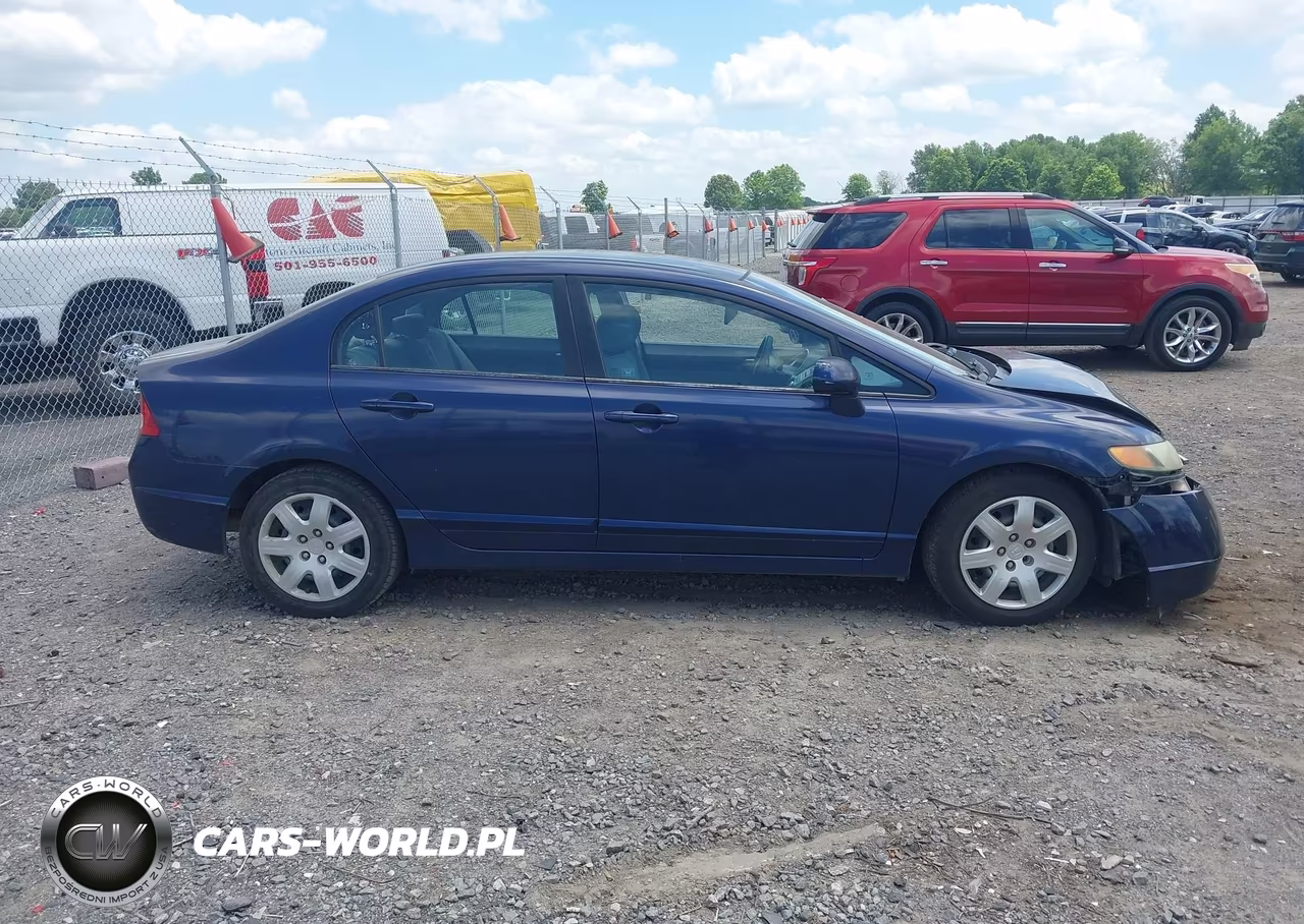 2007 Honda Civic Lx VIN:1HGFA16507L047040 - 13