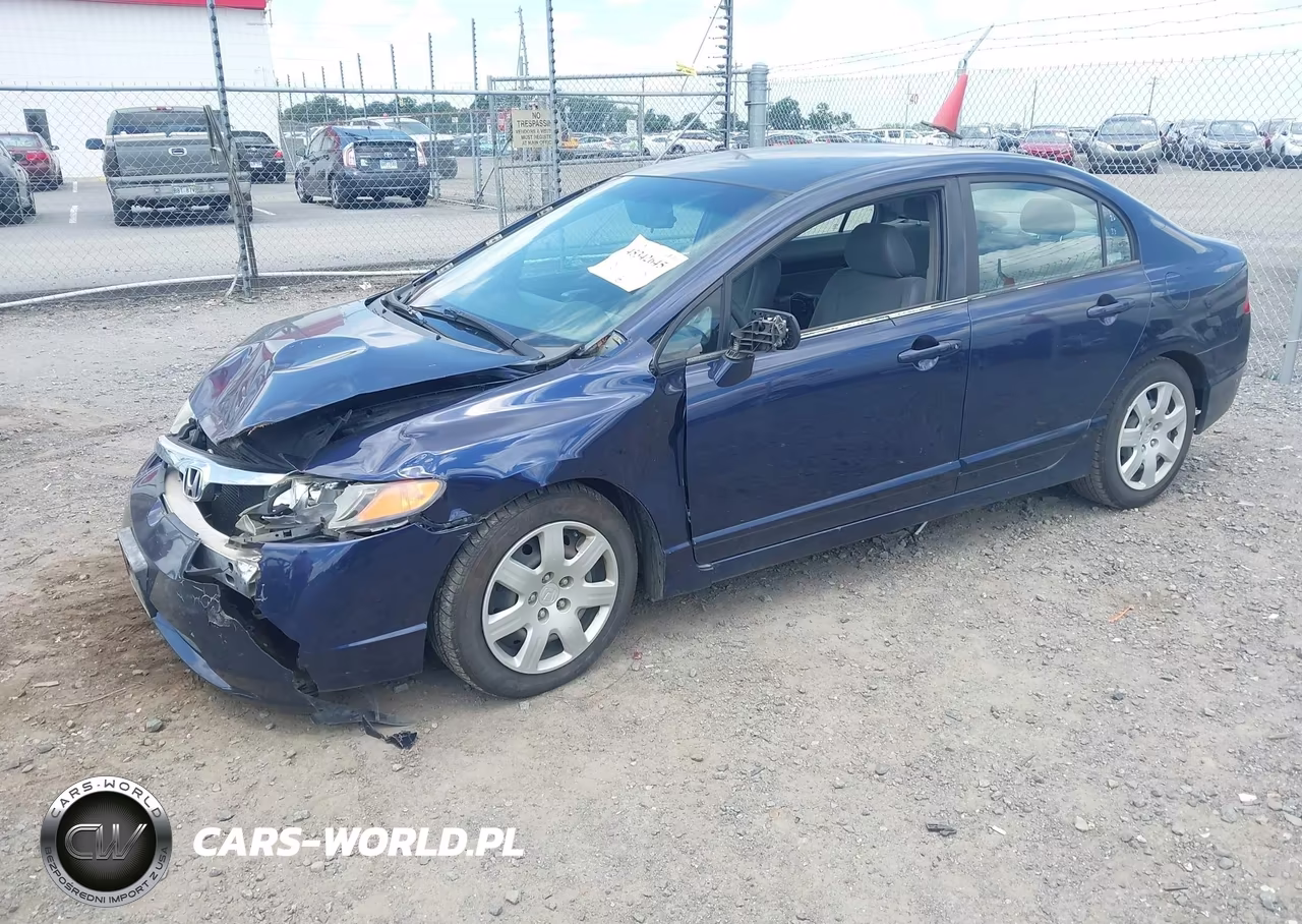 2007 Honda Civic Lx VIN:1HGFA16507L047040 - 2
