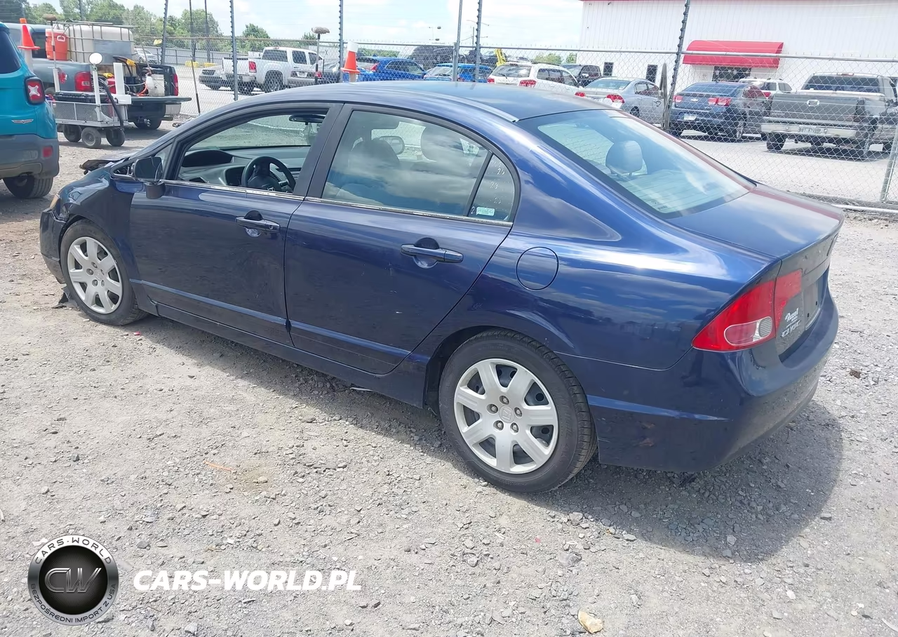 2007 Honda Civic Lx VIN:1HGFA16507L047040 - 3