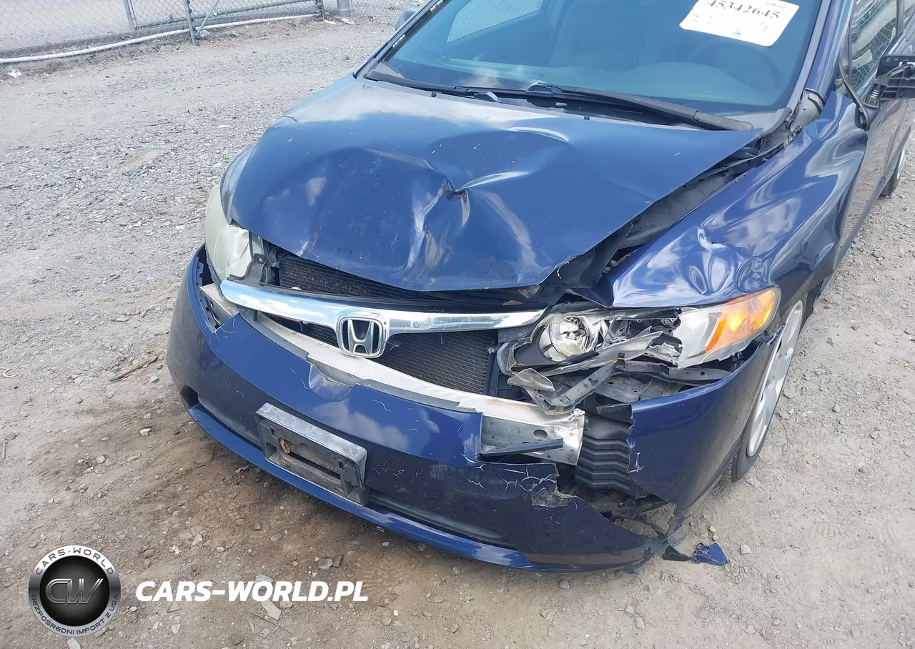 2007 Honda Civic Lx VIN:1HGFA16507L047040 - 6