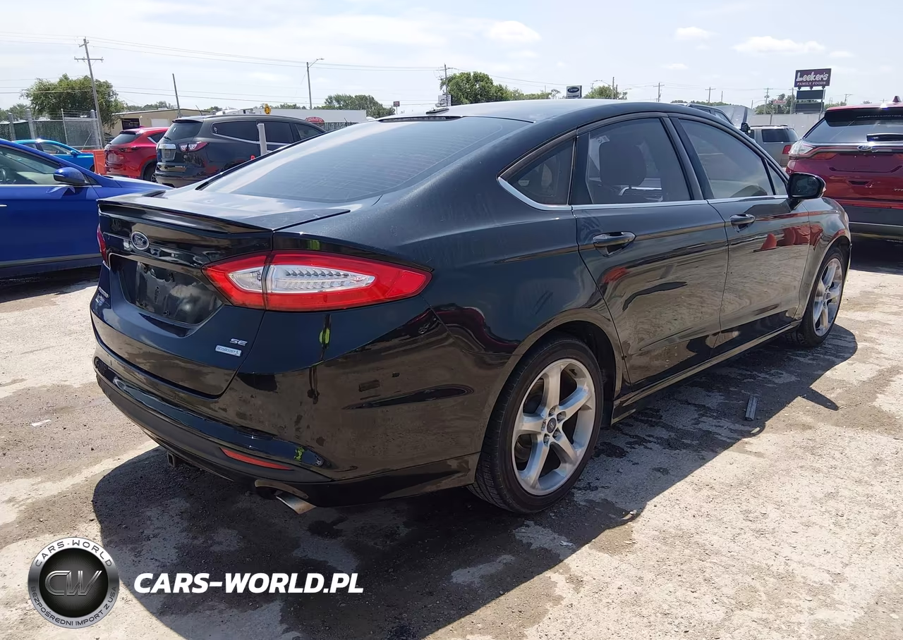 2014 Ford Fusion Se VIN:3FA6P0HD0ER392374 - 4