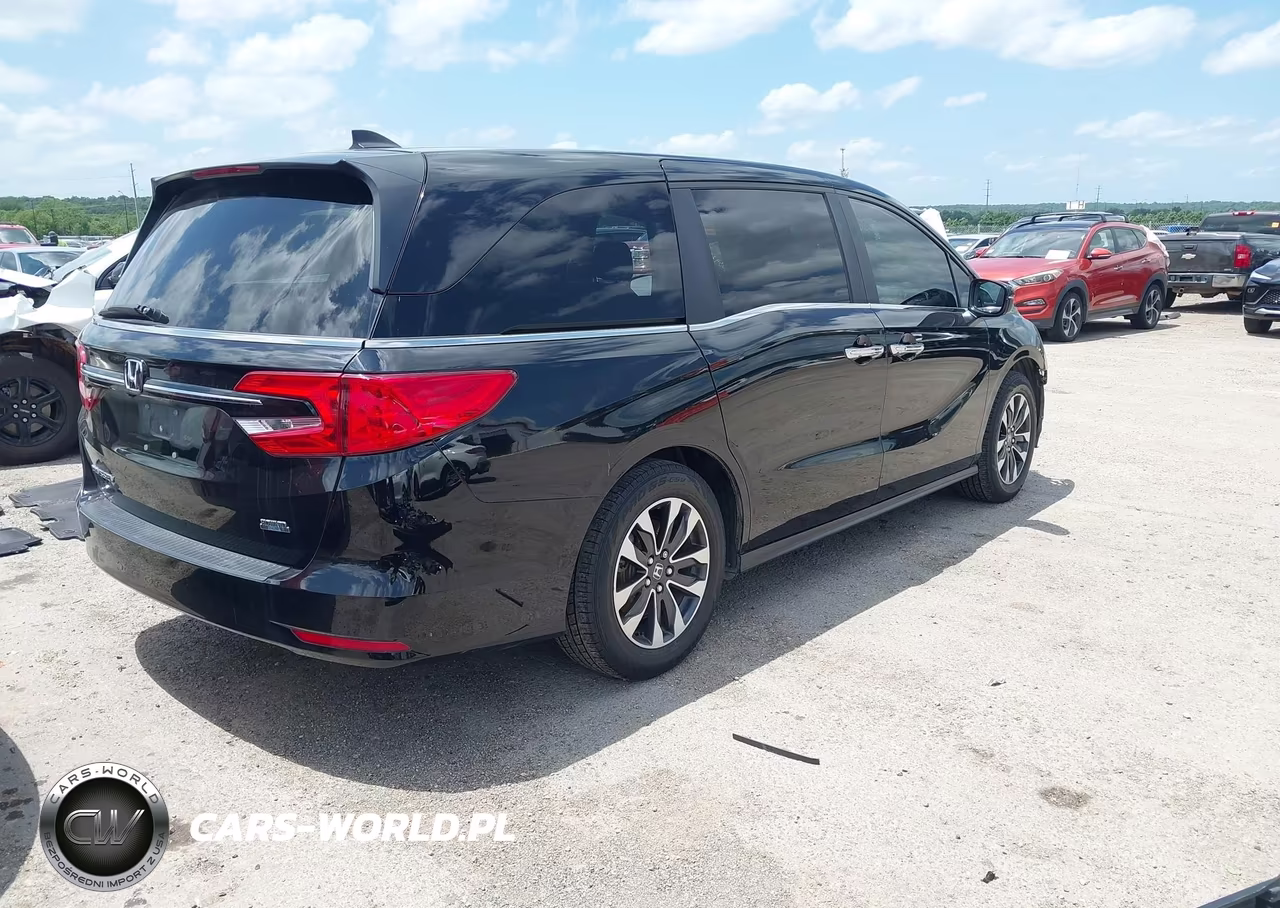 2022 Honda Odyssey Ex-L VIN:5FNRL6H77NB044203 - 4