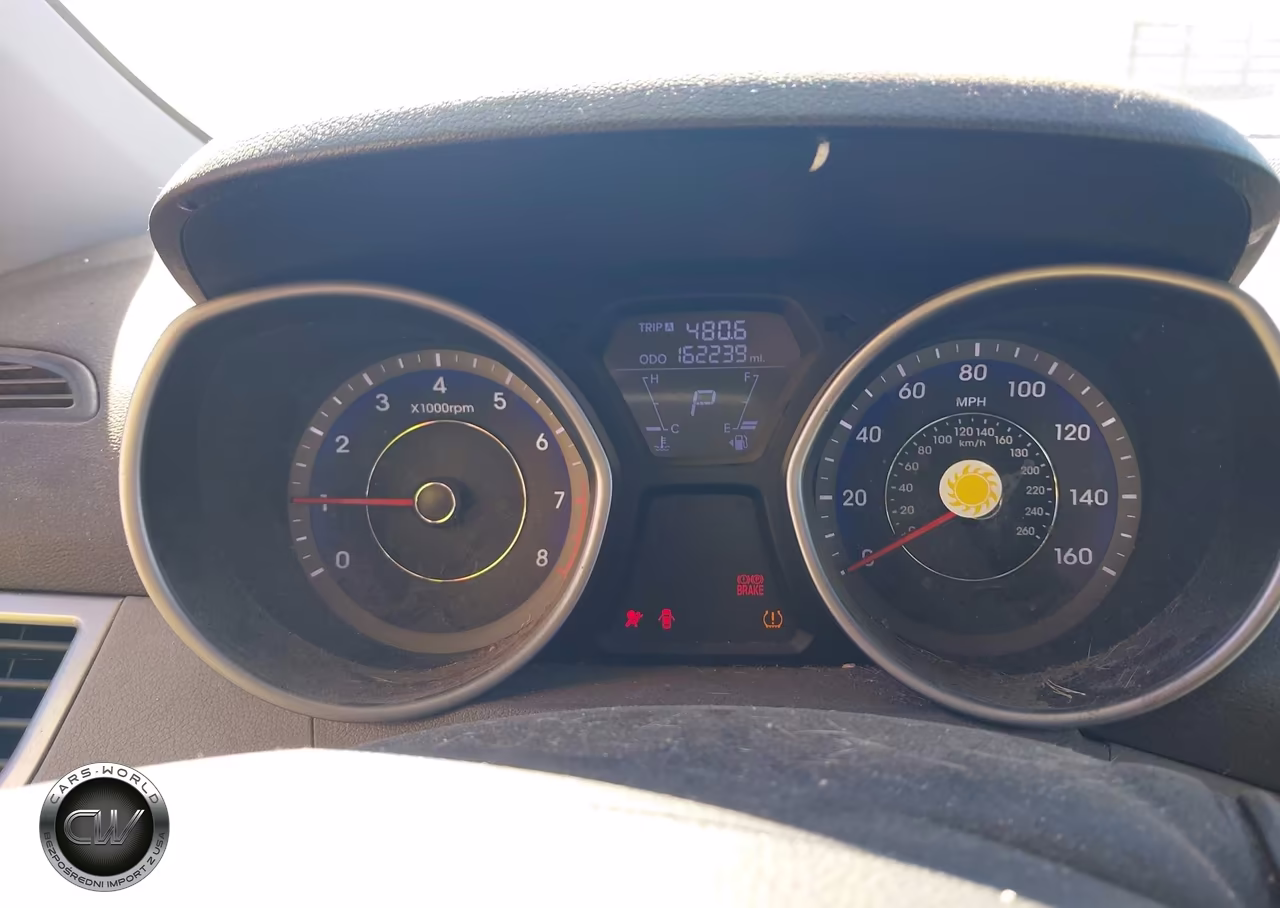 2012 Hyundai Elantra Gls (Ulsan Plant) VIN:KMHDH4AE6CU213717 - 7