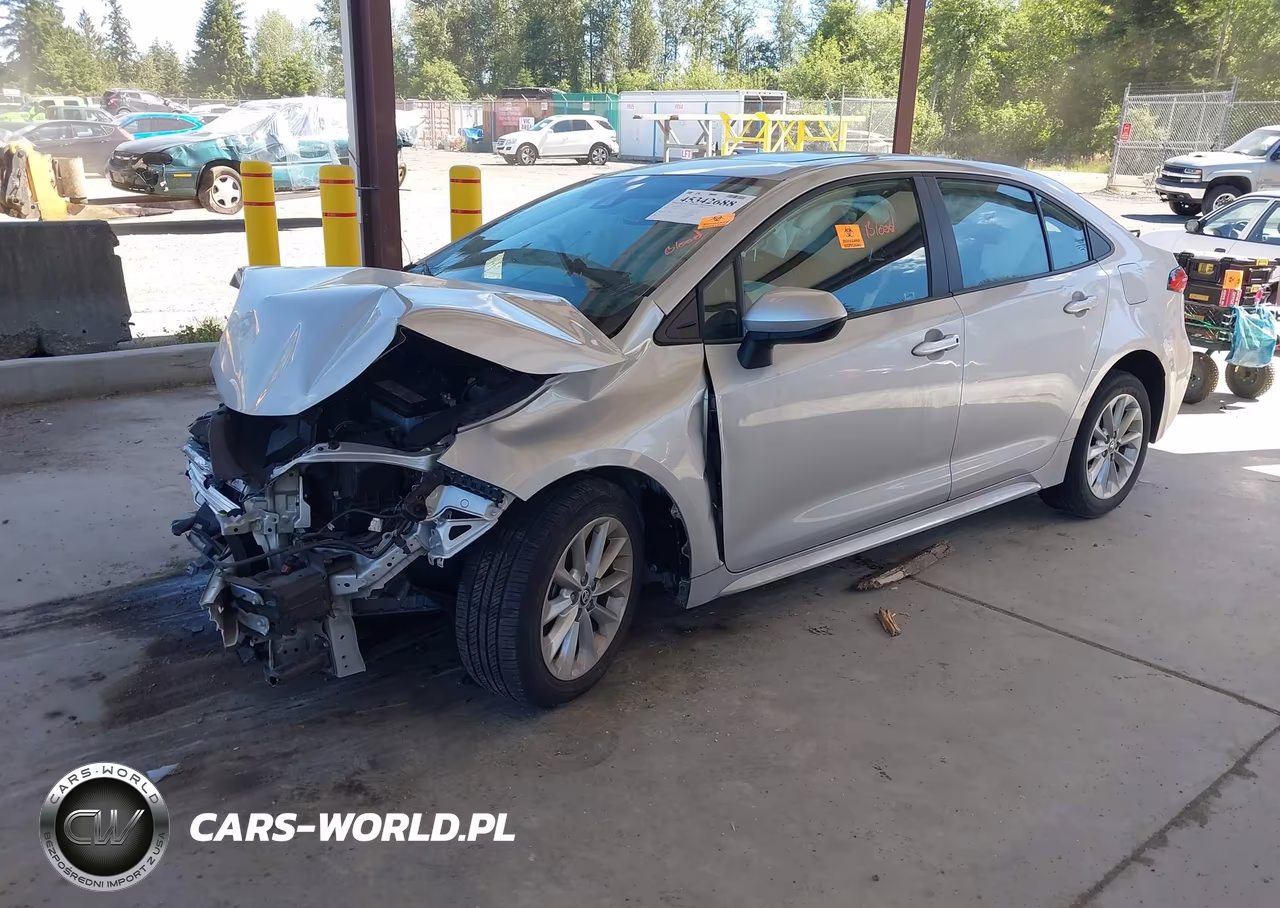 2020 Toyota Corolla Le VIN:5YFHPRAE5LP071489 - 2