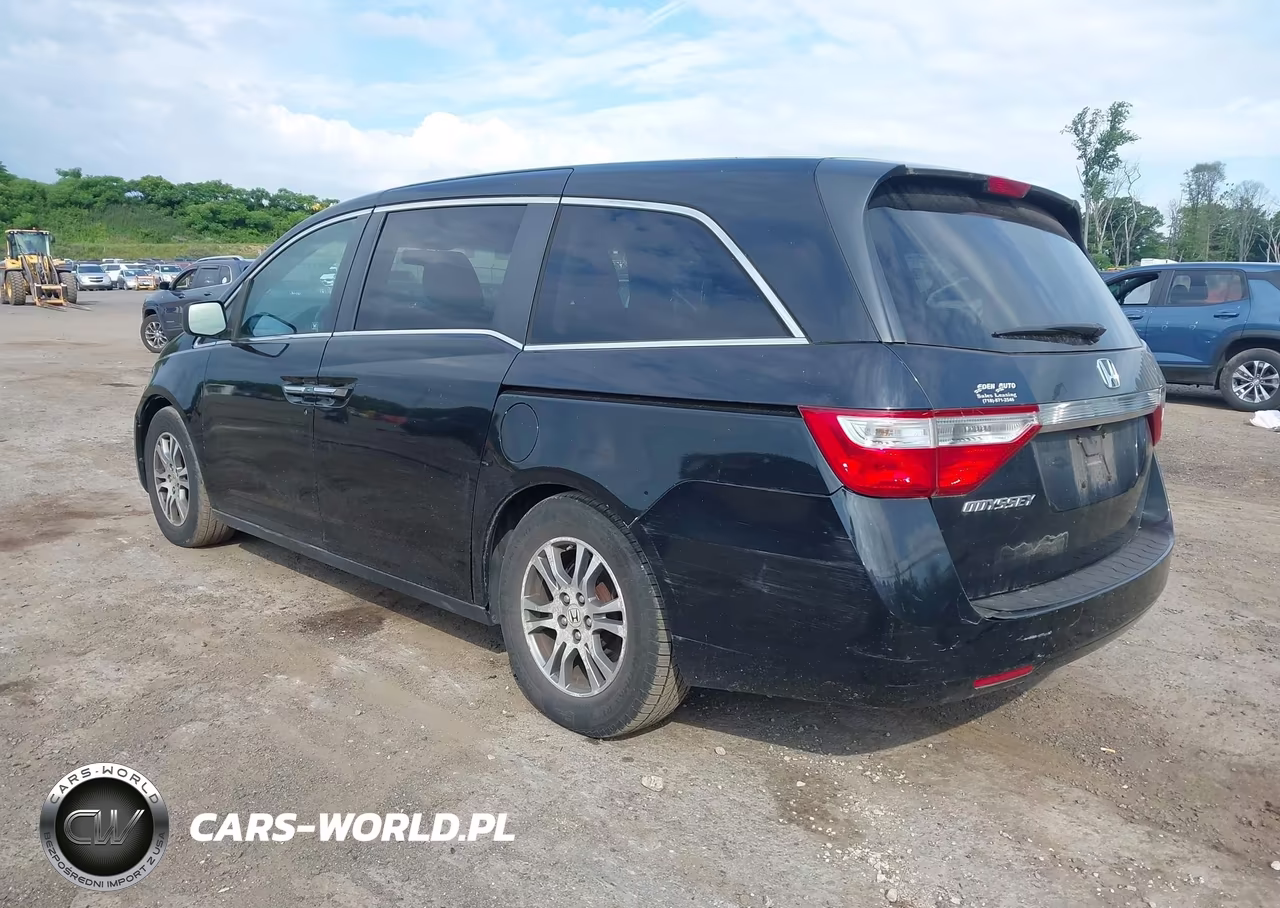 2011 Honda Odyssey Ex-L VIN:5FNRL5H6XBB069139 - 3