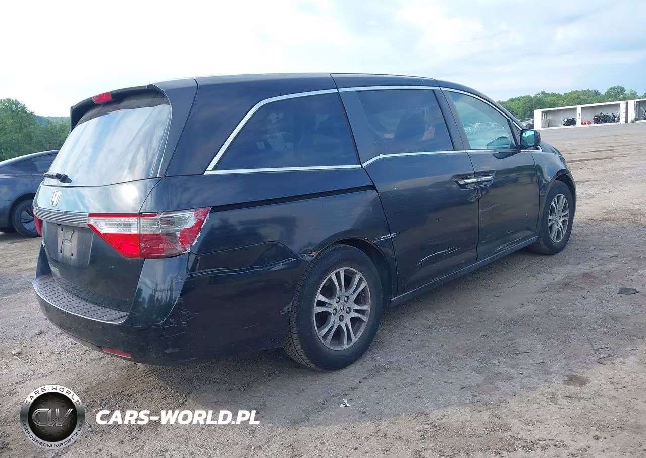 2011 Honda Odyssey Ex-L VIN:5FNRL5H6XBB069139 - 4