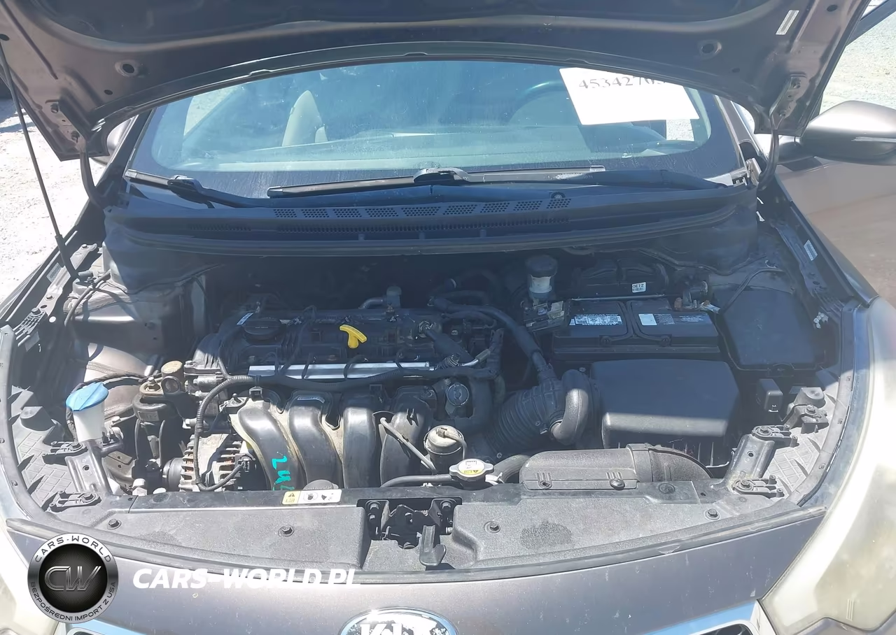 2014 Kia Forte Lx VIN:KNAFX4A6XE5204506 - 10