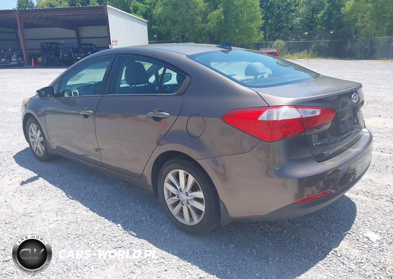 2014 Kia Forte Lx VIN:KNAFX4A6XE5204506 - 3