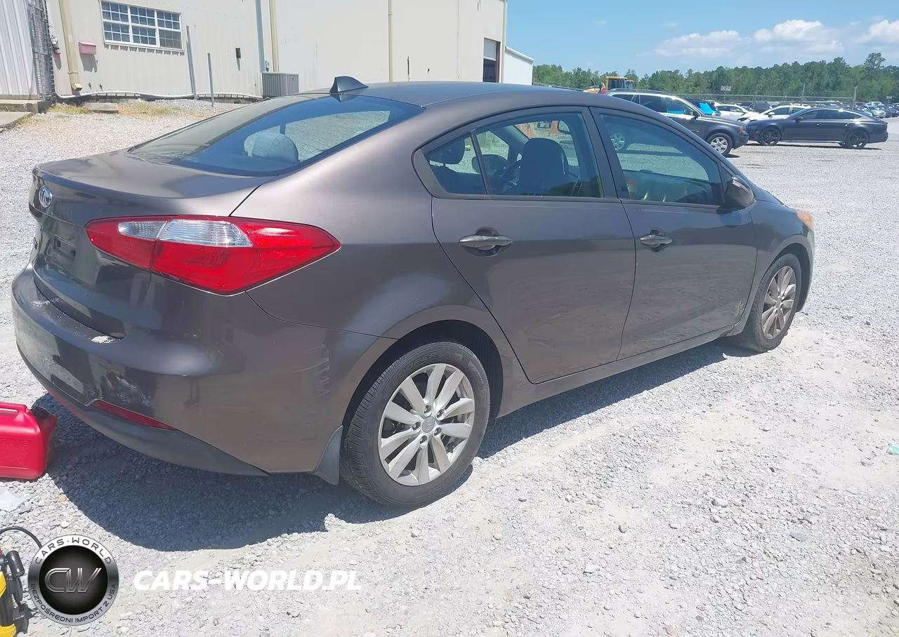 2014 Kia Forte Lx VIN:KNAFX4A6XE5204506 - 4