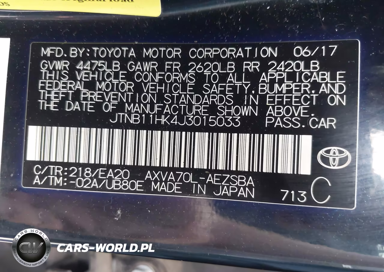 2018 Toyota Camry Se VIN:JTNB11HK4J3015033 - 9