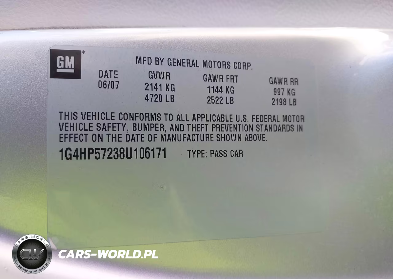 2008 Buick Lucerne Cx VIN:1G4HP57238U106171 - 9