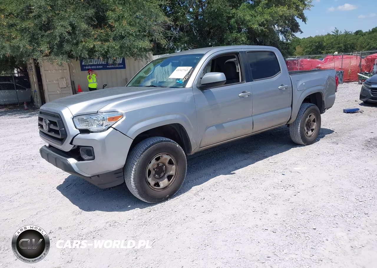 2021 Toyota Tacoma Sr VIN:5TFAX5GN7MX192335 - 2