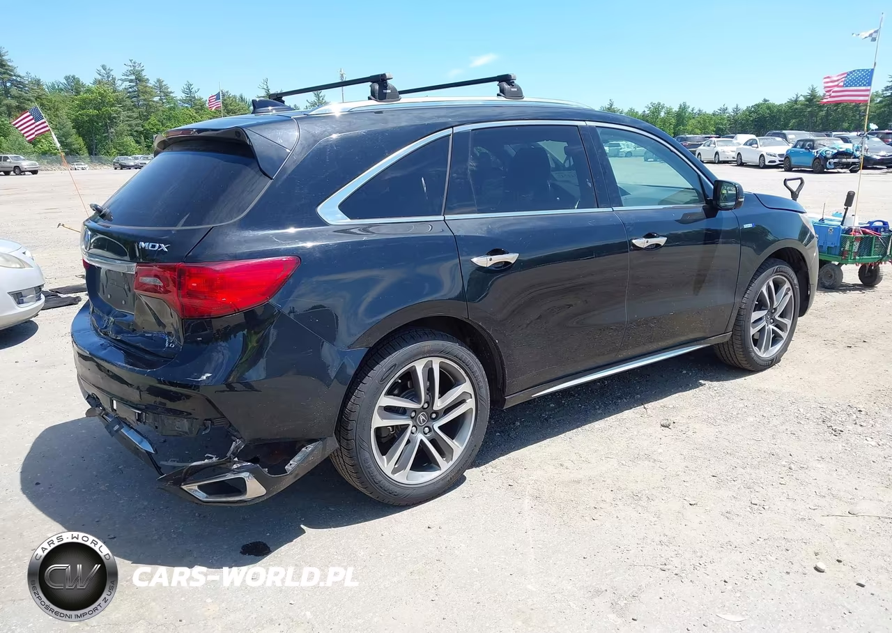 2017 Acura Mdx Sport Hybrid Advance Package VIN:5FRYD7H78HB000549 - 4
