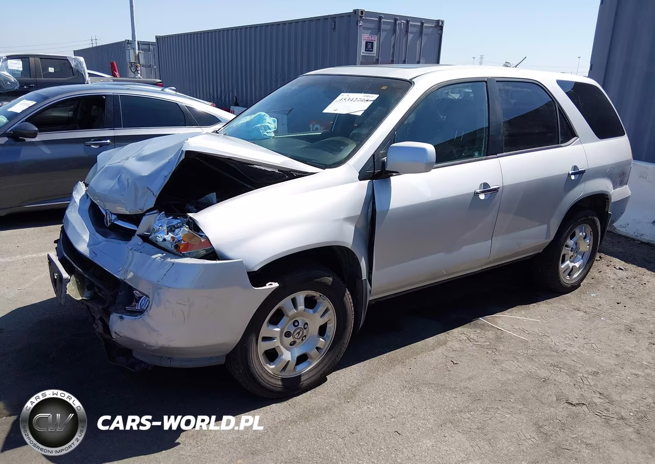 2002 Acura Mdx VIN:2HNYD18442H512759 - 2