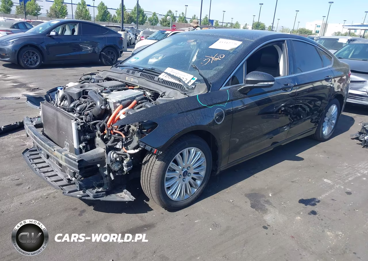 2014 Ford Fusion Energi Se Luxury VIN:3FA6P0PU4ER122145 - 2