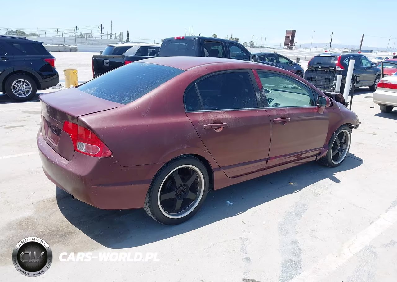 2007 Honda Civic Lx VIN:2HGFA16507H513630 - 4