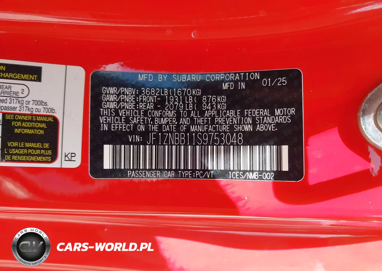 2025 Toyota Gr86 VIN:JF1ZNBB11S9753048 - 7