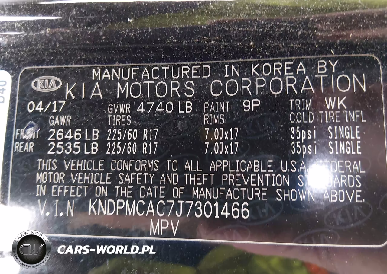 2018 Kia Sportage Lx VIN:KNDPMCAC7J7301466 - 9