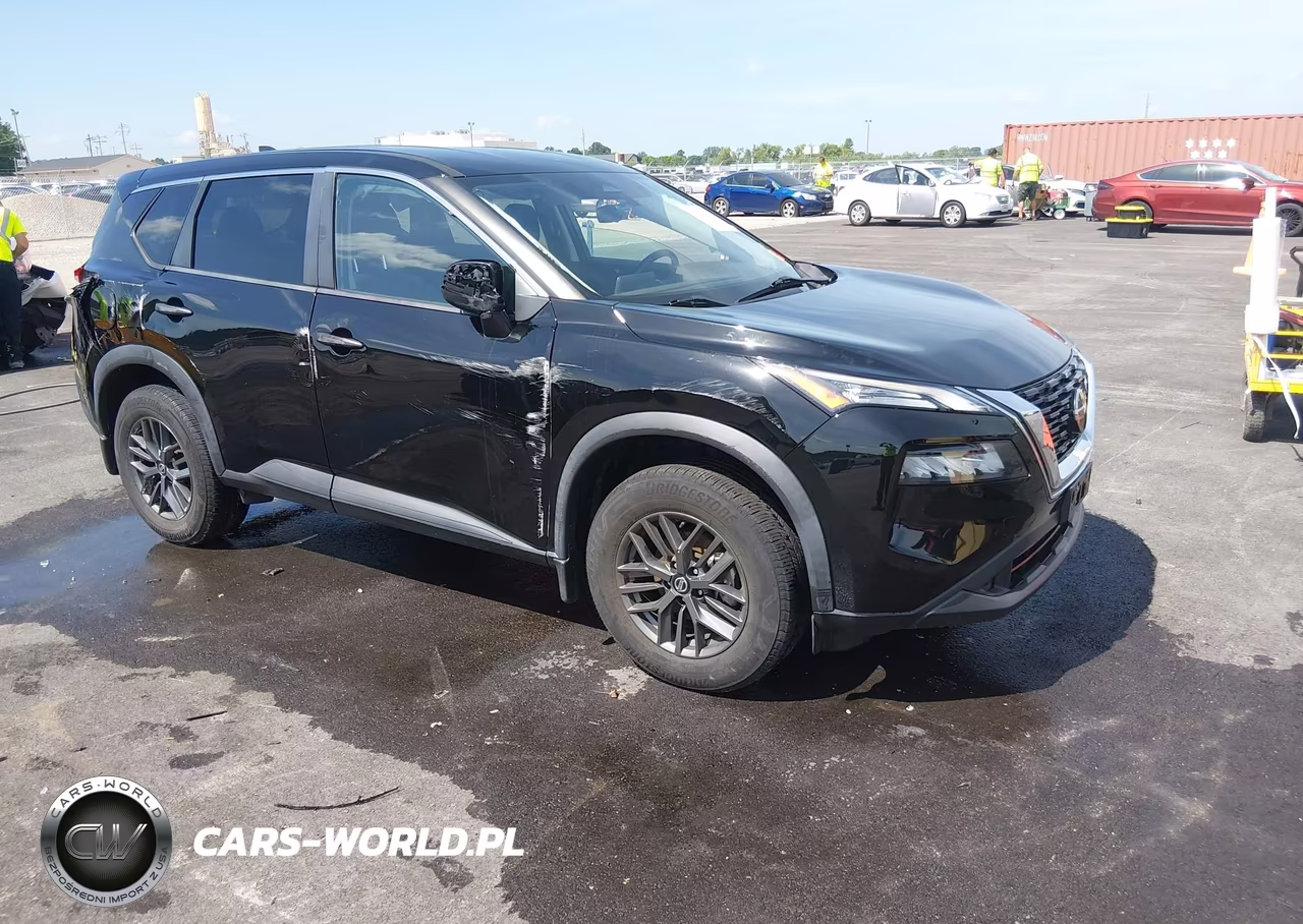 2021 Nissan Rogue S Fwd VIN:5N1AT3AA7MC817499 - 1