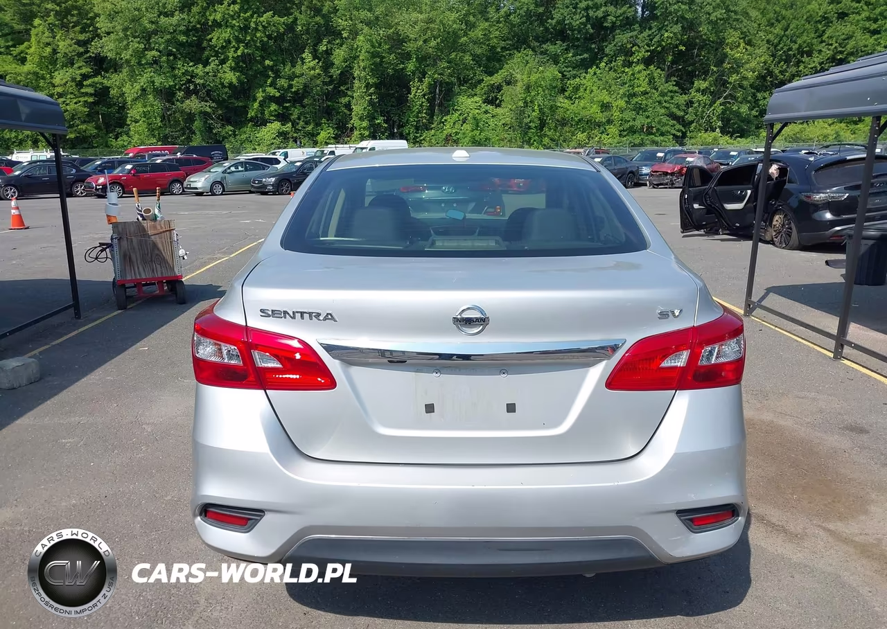2019 Nissan Sentra Sv VIN:3N1AB7APXKY241014 - 16