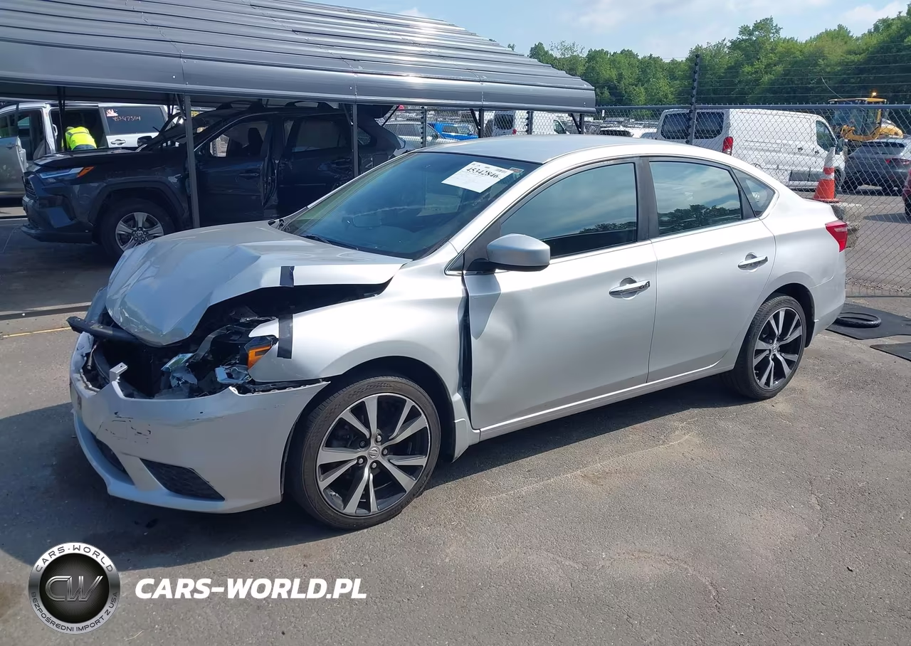 2019 Nissan Sentra Sv VIN:3N1AB7APXKY241014 - 2
