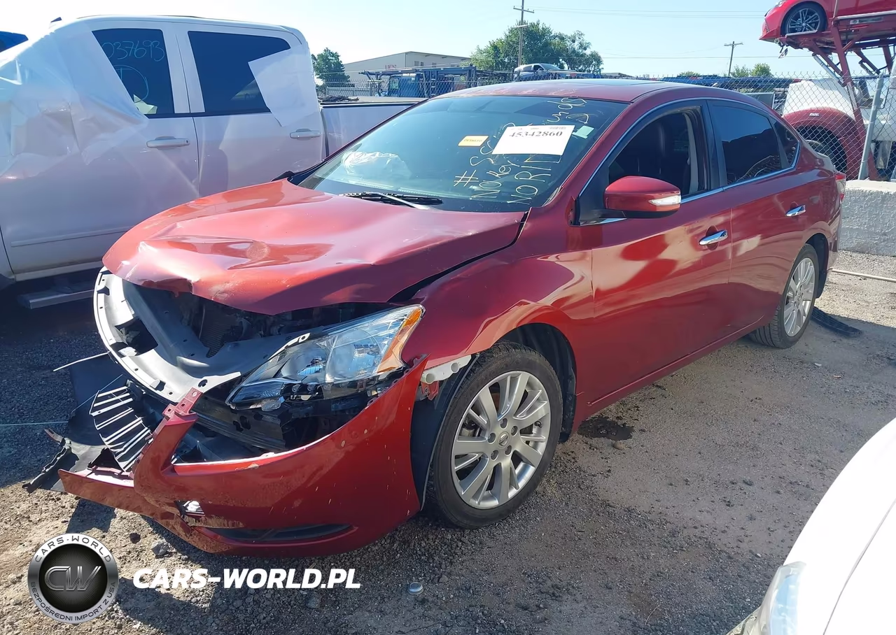2015 Nissan Sentra Sl VIN:3N1AB7AP2FY374324 - 2