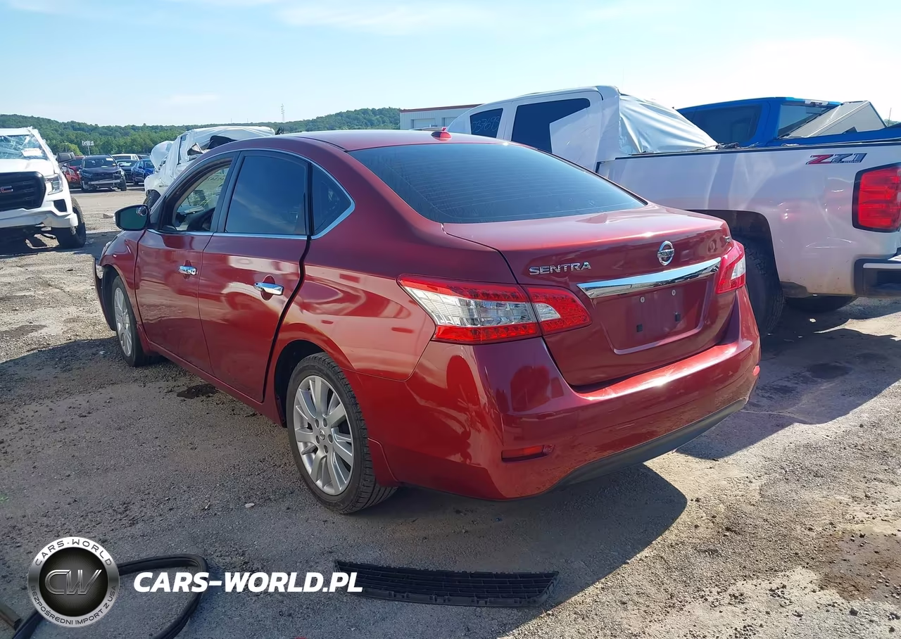 2015 Nissan Sentra Sl VIN:3N1AB7AP2FY374324 - 3