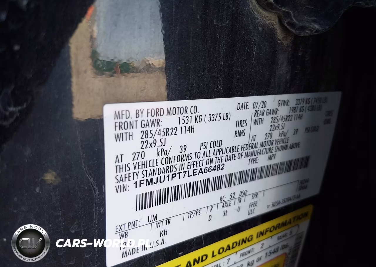 2020 Ford Expedition King Ranch VIN:1FMJU1PT7LEA66482 - 9
