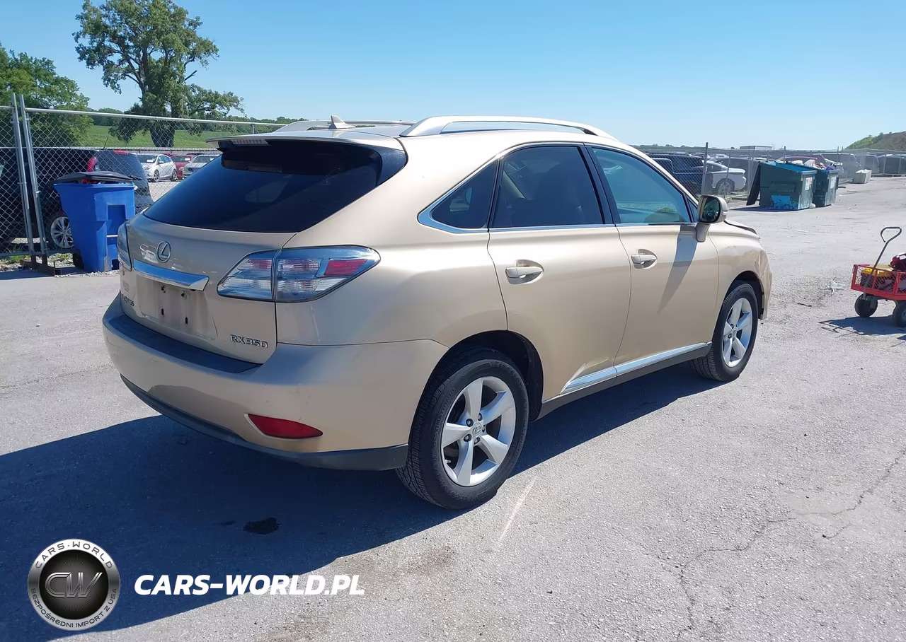 2010 Lexus Rx 350 VIN:2T2BK1BA3AC044771 - 4