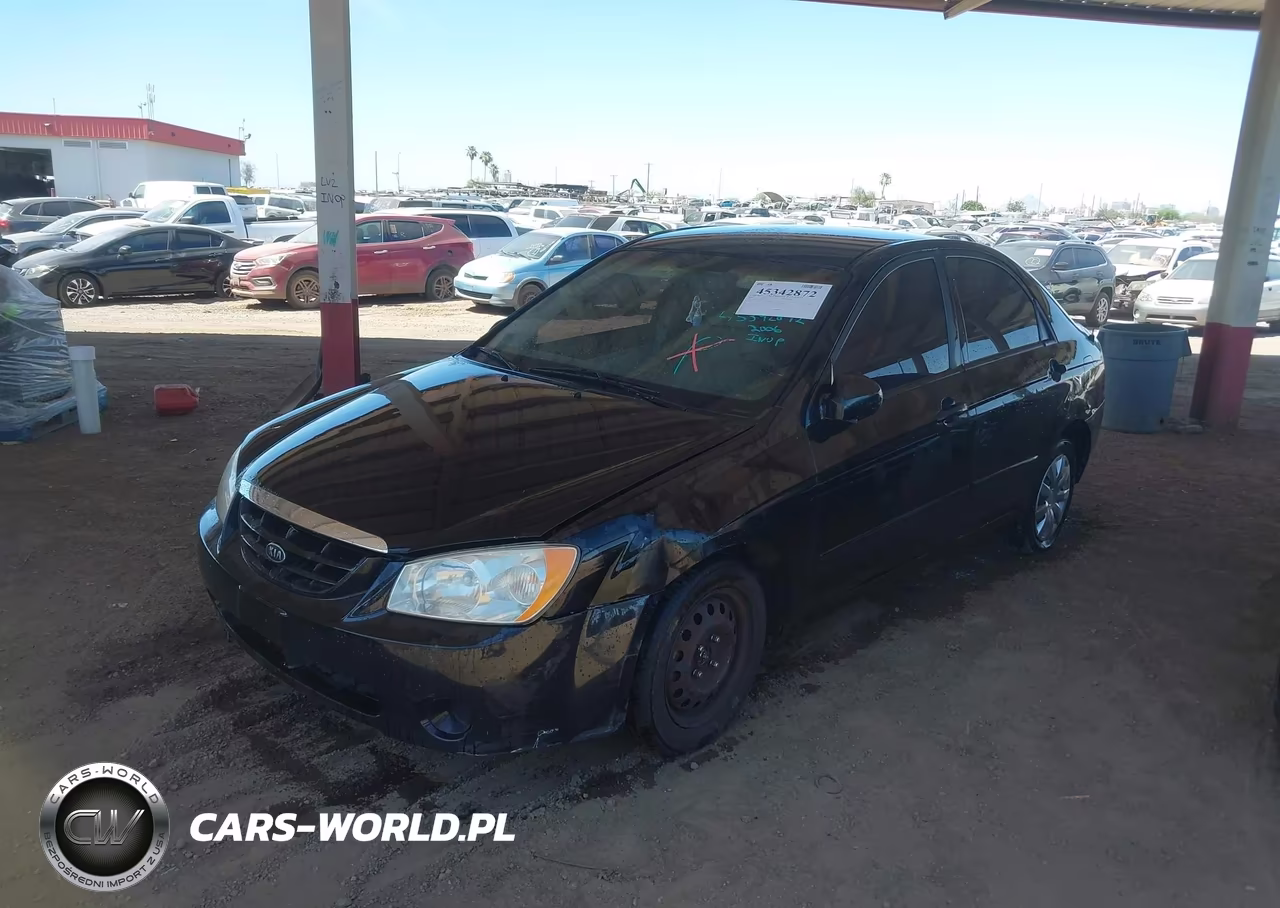 2006 Kia Spectra Ex-Lx-Sx VIN:KNAFE121665321900 - 2