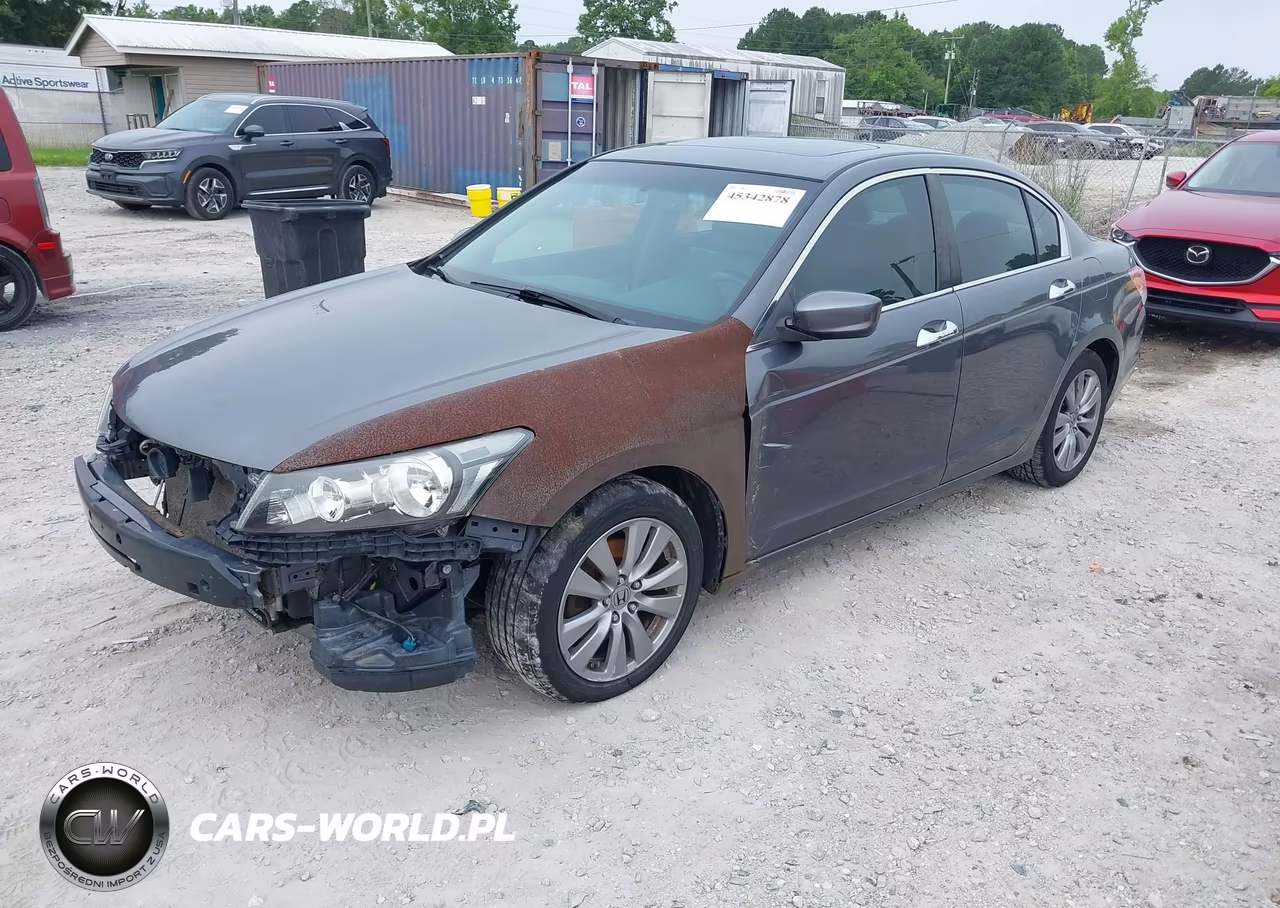 2012 Honda Accord 3.5 Ex-L VIN:1HGCP3F88CA037465 - 2