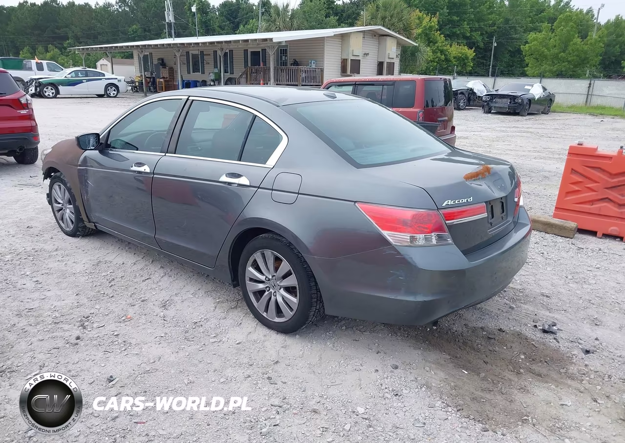 2012 Honda Accord 3.5 Ex-L VIN:1HGCP3F88CA037465 - 3