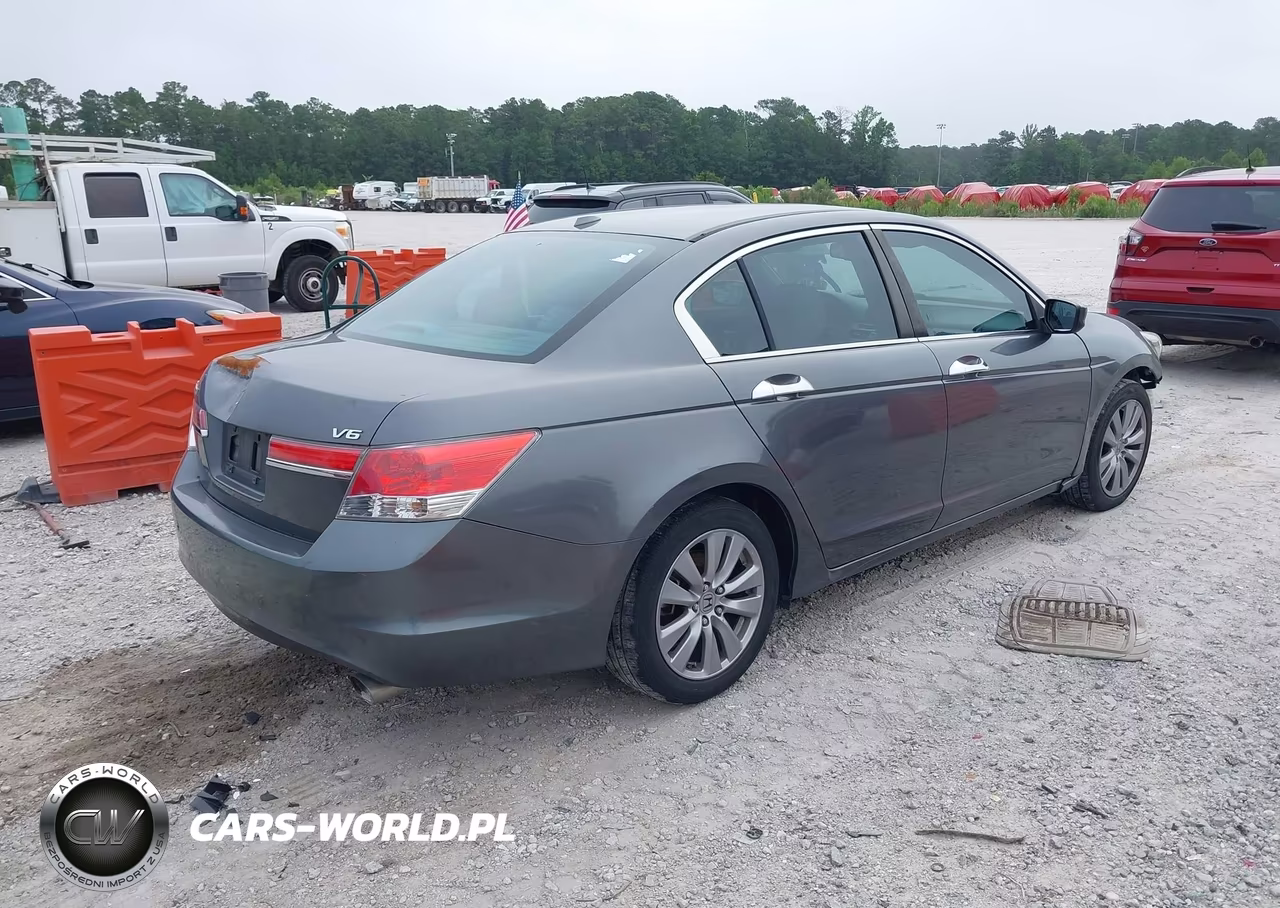 2012 Honda Accord 3.5 Ex-L VIN:1HGCP3F88CA037465 - 4