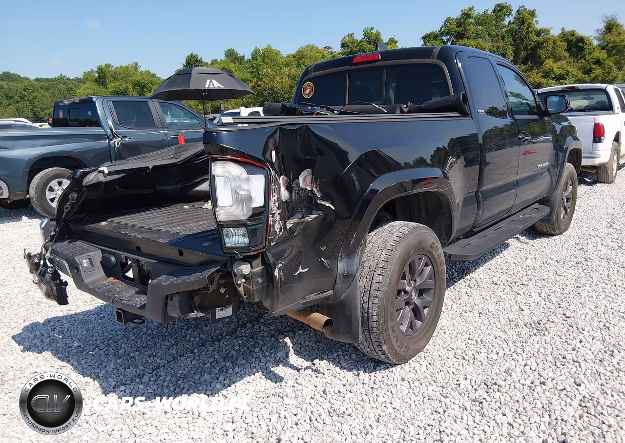 2020 Toyota Tacoma Sr5 VIN:5TFSX5EN4LX072076 - 4