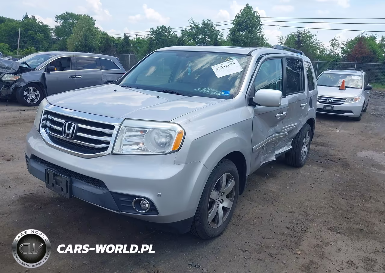 2015 Honda Pilot Touring VIN:5FNYF4H91FB055210 - 2