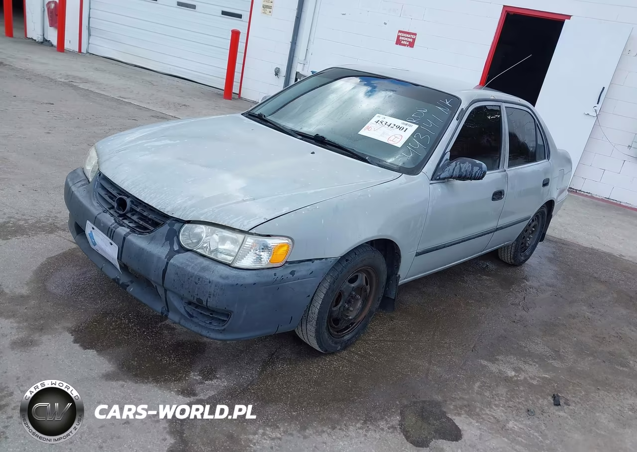 2001 Toyota Corolla Ce VIN:1NXBR12E21Z443141 - 2