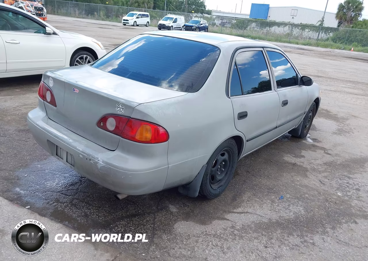 2001 Toyota Corolla Ce VIN:1NXBR12E21Z443141 - 4