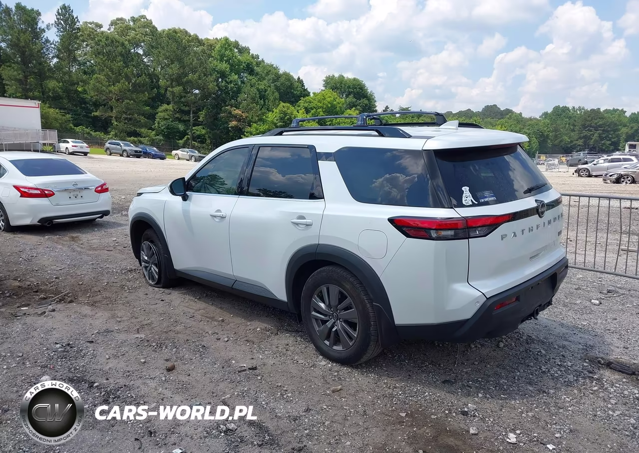 2025 Nissan Pathfinder Sv Fwd VIN:5N1DR3BB4SC229642 - 3