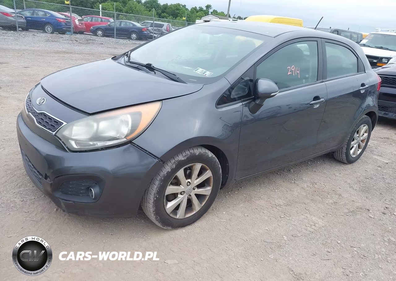 2013 Kia Rio Ex VIN:KNADN5A32D6112551 - 2