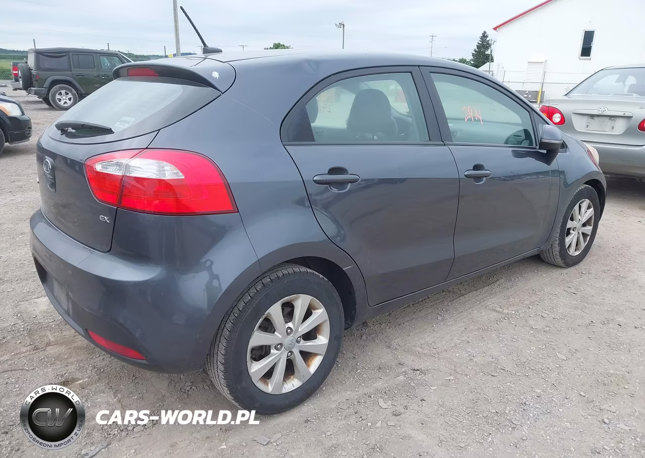 2013 Kia Rio Ex VIN:KNADN5A32D6112551 - 4