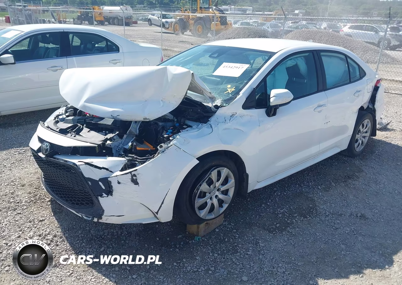 2022 Toyota Corolla Le VIN:5YFEPMAEXNP369349 - 2