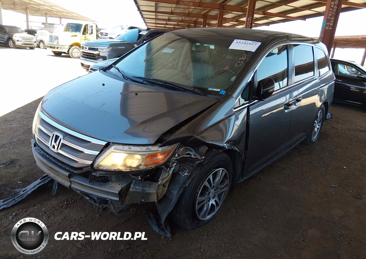 2011 Honda Odyssey Ex-L VIN:5FNRL5H64BB002018 - 2