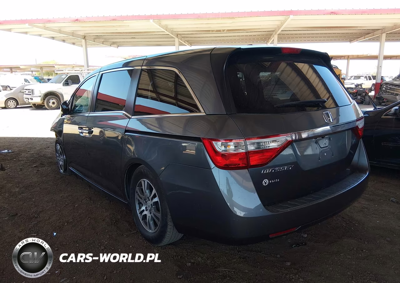 2011 Honda Odyssey Ex-L VIN:5FNRL5H64BB002018 - 3