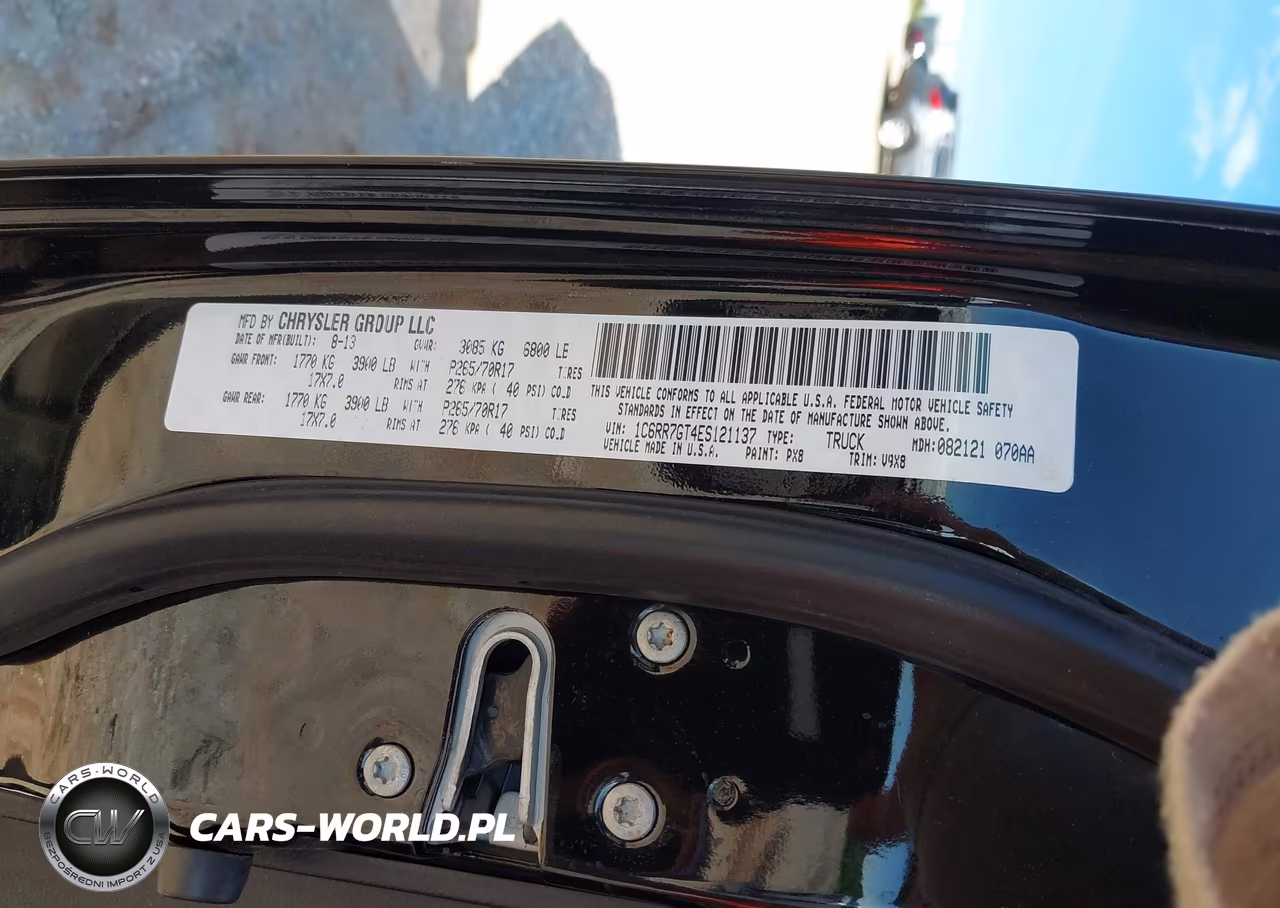 2014 Ram 1500 Slt VIN:1C6RR7GT4ES121137 - 9