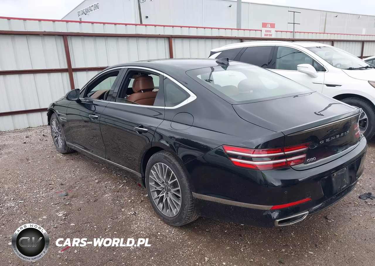2022 Genesis G80 2.5T Rwd VIN:KMTGB4SC5NU093476 - 3