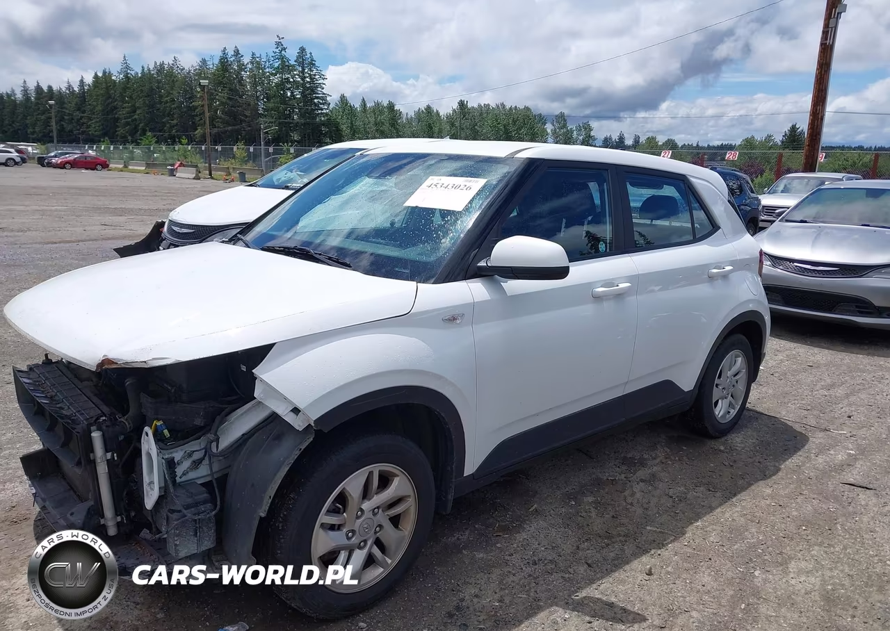 2021 Hyundai Venue Se VIN:KMHRB8A34MU076288 - 2